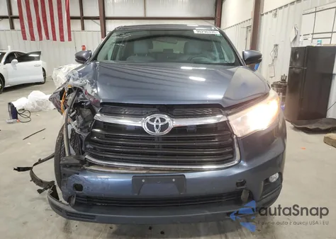 2016 Toyota Highlander Le from USA, damaged, VIN 5TDBKRFH6GS325425